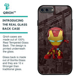 Angry Baby Super Hero Glass Case for iPhone 7 Plus