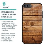 Wooden Planks Glass Case for iPhone 7 Plus