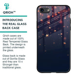 Falling Stars Glass Case For iPhone 8