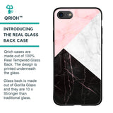Marble Collage Art Glass Case For iPhone 8