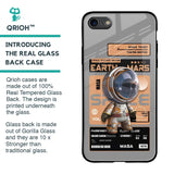 Space Ticket Glass Case for iPhone 8