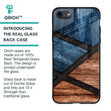 Wooden Tiles Glass Case for iPhone 8