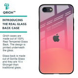 Sunset Orange Glass Case for iPhone 8