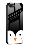 Cute Penguin Glass Case for iPhone 8