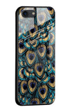 Peacock Feathers Glass case for iPhone 8