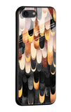 Bronze Abstract Glass Case for iPhone 8