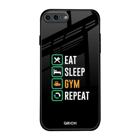 Daily Routine iPhone 8 Plus Glass Back Cover Online