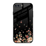 Floating Floral Print iPhone 8 Plus Glass Back Cover Online