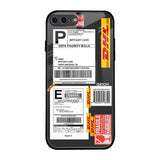 Cool Barcode Label iPhone 8 Plus Glass Back Cover Online