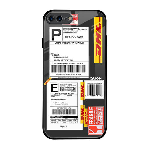 Cool Barcode Label iPhone 8 Plus Glass Back Cover Online