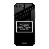 Dope In Life iPhone 8 Plus Glass Back Cover Online