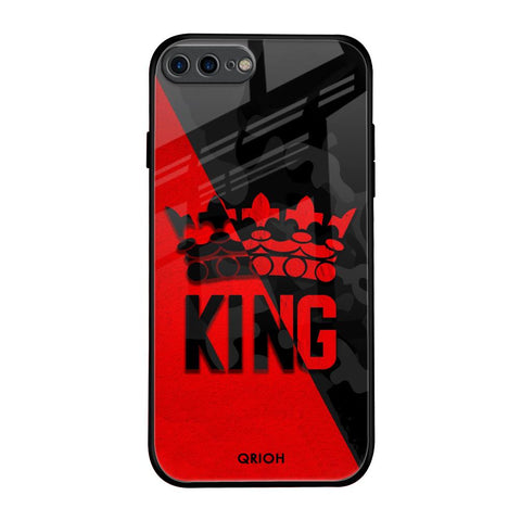 I Am A King iPhone 8 Plus Glass Back Cover Online