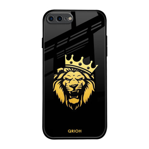 Lion The King iPhone 8 Plus Glass Back Cover Online