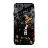 Dark Luffy iPhone 8 Plus Glass Back Cover Online