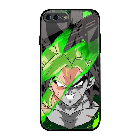 Anime Green Splash iPhone 8 Plus Glass Back Cover Online