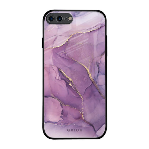 Purple Gold Marble iPhone 8 Plus Glass Back Cover Online