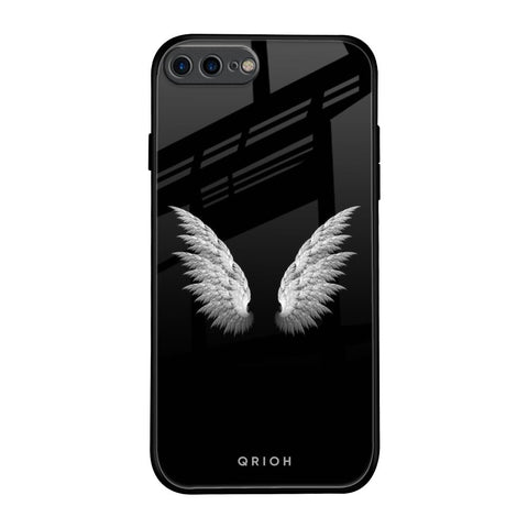 White Angel Wings iPhone 8 Plus Glass Back Cover Online