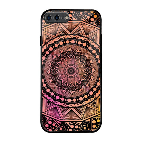 Floral Mandala iPhone 8 Plus Glass Back Cover Online