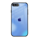 Vibrant Blue Texture iPhone 8 Plus Glass Back Cover Online