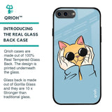 Adorable Cute Kitty Glass Case For iPhone 8 Plus