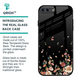 Floating Floral Print Glass Case for iPhone 8 Plus