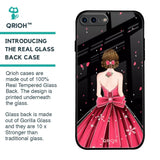 Fashion Princess Glass Case for iPhone 8 Plus