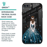 Queen Of Fashion Glass Case for iPhone 8 Plus