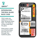 Cool Barcode Label Glass Case For iPhone 8 Plus