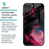 Moon Wolf Glass Case for iPhone 8 Plus