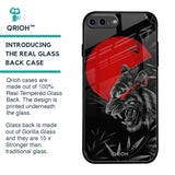 Red Moon Tiger Glass Case for iPhone 8 Plus