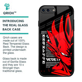 Red Vegeta Glass Case for iPhone 8 Plus