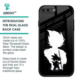 Monochrome Goku Glass Case for iPhone 8 Plus