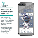 Space Flight Pass Glass Case for iPhone 8 Plus