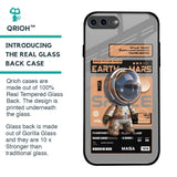 Space Ticket Glass Case for iPhone 8 Plus