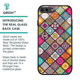 Multicolor Mandala Glass Case for iPhone 8 Plus