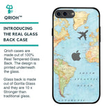 Fly Around The World Glass Case for iPhone 8 Plus