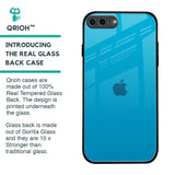 Blue Aqua Glass Case for iPhone 8 Plus