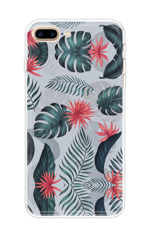 Retro Floral Leaf iPhone 8 Plus Back Cover