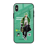 Zoro Bape iPhone X Glass Back Cover Online