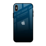 Sailor Blue iPhone X Glass Back Cover Online