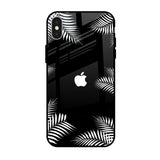 Zealand Fern Design iPhone X Glass Back Cover Online