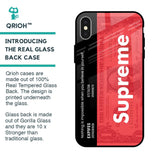 Supreme Ticket Glass Case for iPhone X