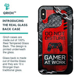 Do No Disturb Glass Case For iPhone X