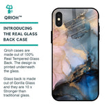 Marble Ink Abstract Glass Case for iPhone X