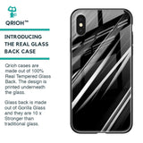Black & Grey Gradient Glass Case For iPhone X