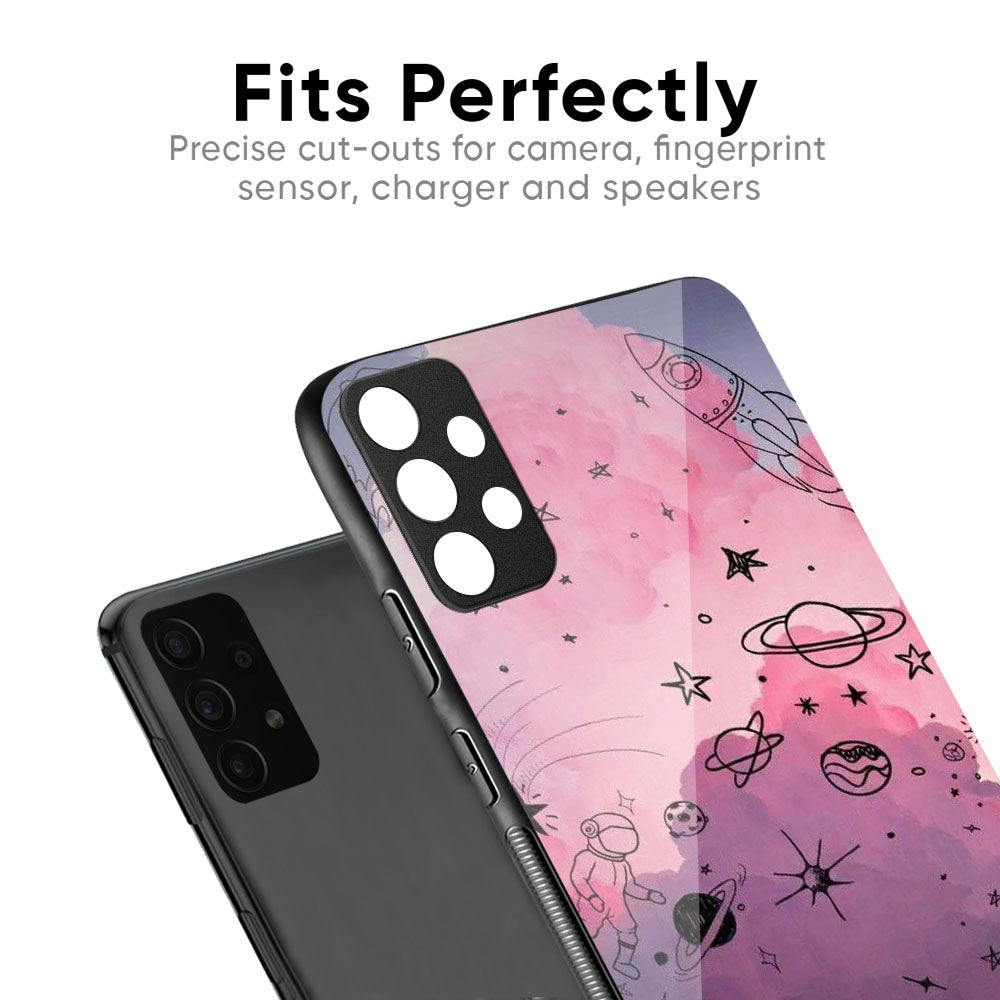 Space Doodles Poco X5 Pro 5G Glass Back Cover - Flat 35% Off On Poco X5 ...