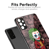 Joker Cartoon Glass Case for Oppo A58 5G