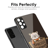 Tea With Kitty Glass Case For Redmi Note 10 Pro