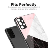 Marble Collage Art Glass Case For Vivo V27 Pro 5G