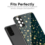 Dazzling Stars Glass Case For Redmi 12C